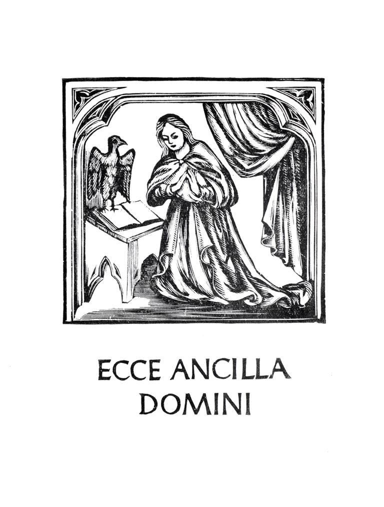 K1024_1 ECCE ANCILLA DOMINI